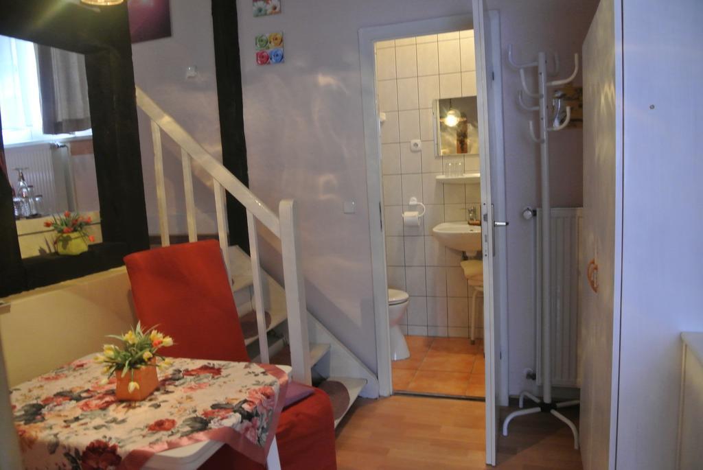 Ferienwohnungen Treseburg "Zur Bodehexe" Thale Kamer foto