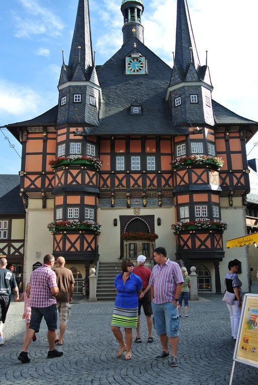 Ferienwohnungen Treseburg "Zur Bodehexe" Thale Buitenkant foto