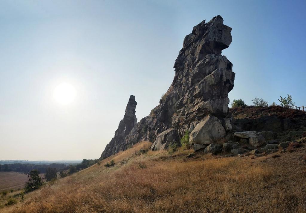 Ferienwohnungen Treseburg "Zur Bodehexe" Thale Buitenkant foto